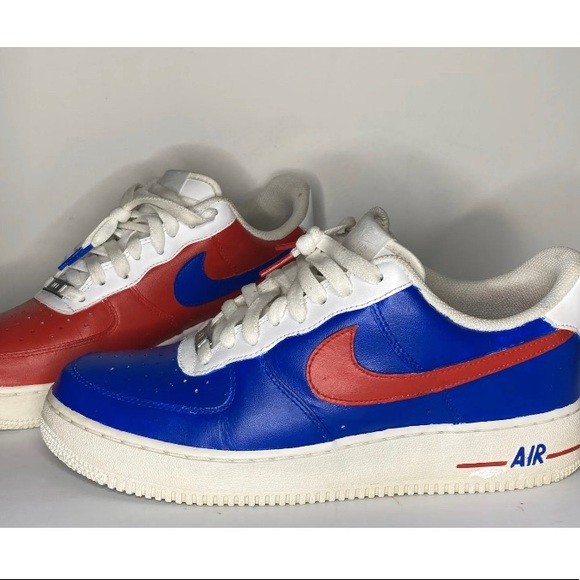 Men's Nike Air Force 1 Low Unlocked By You 

Size 9 Red /Blue /White - Picture 12 of 16